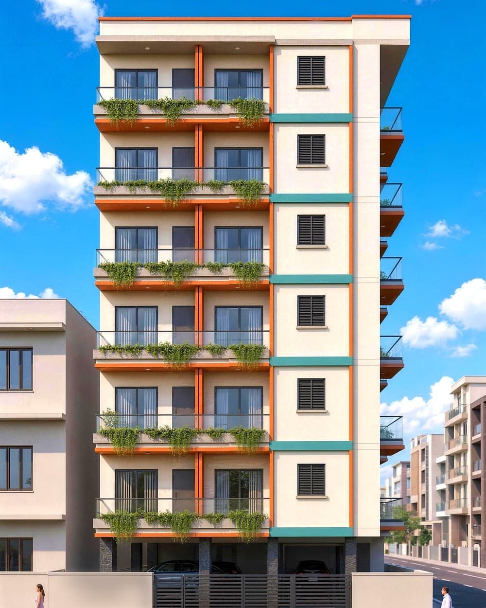 A finished concept on the same plan