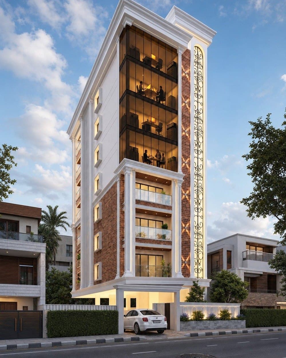 Sachi Villa: forty-five degrees