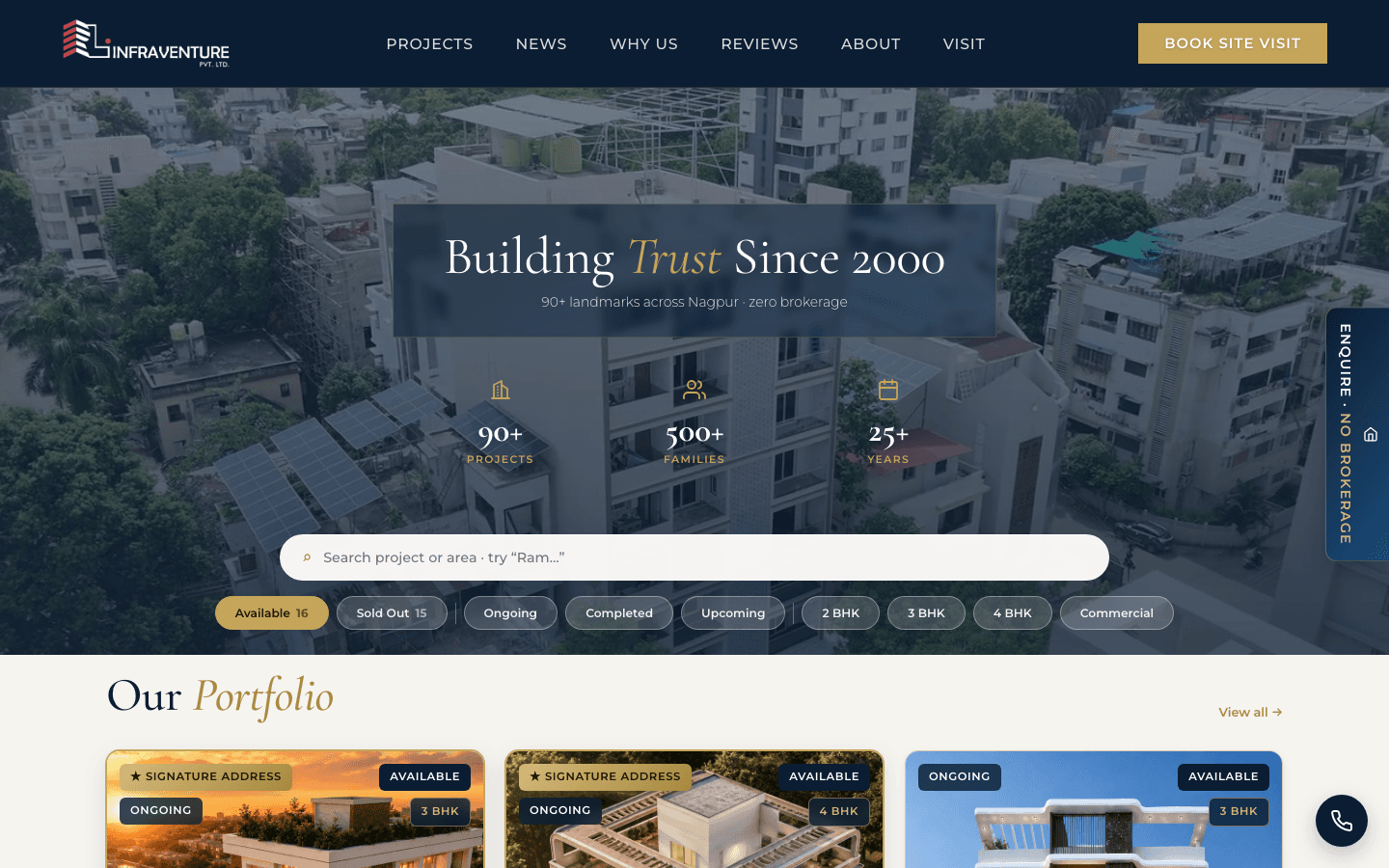 RL Infraventure, live site