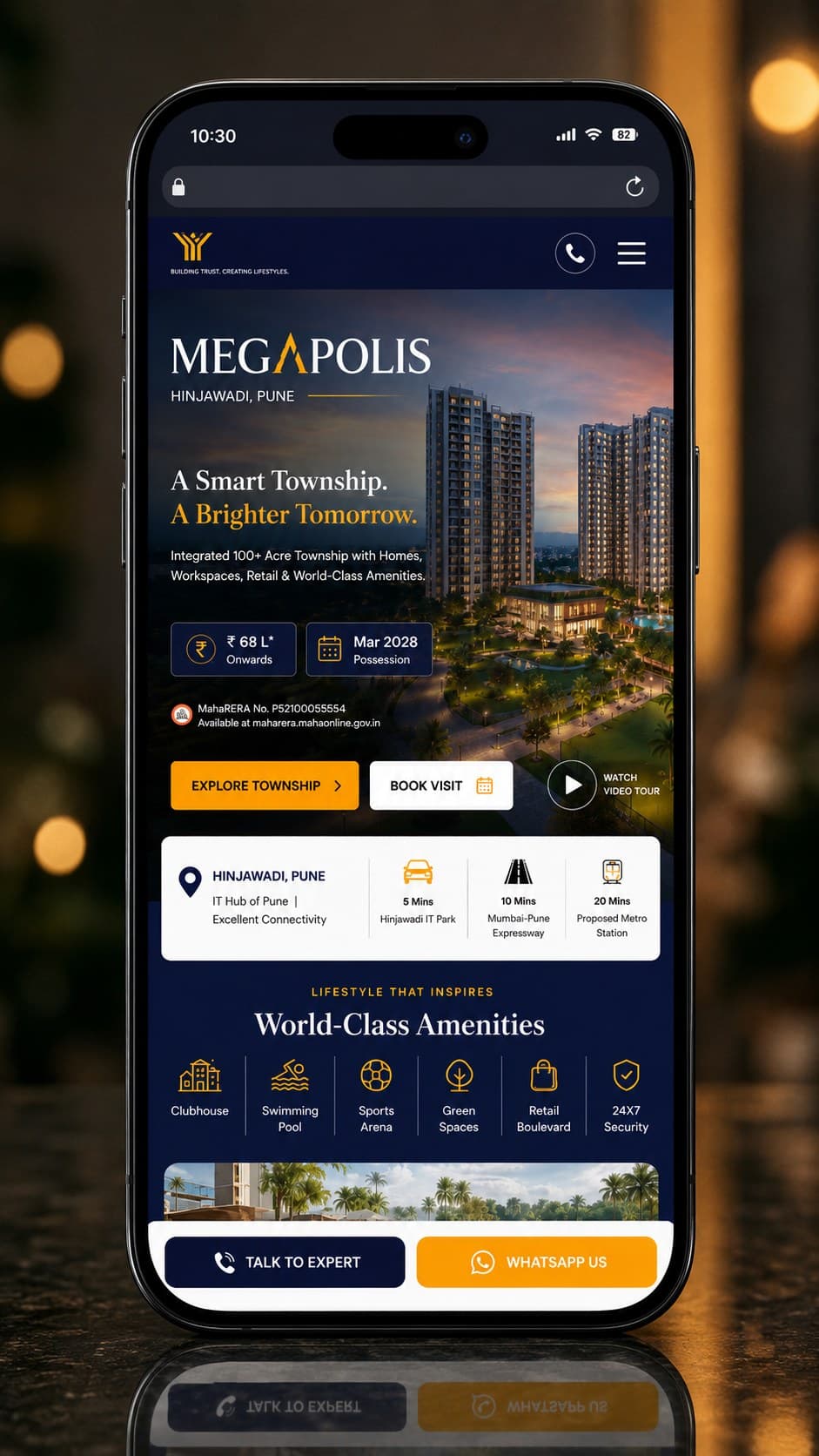 A plotted development, Ahmedabad